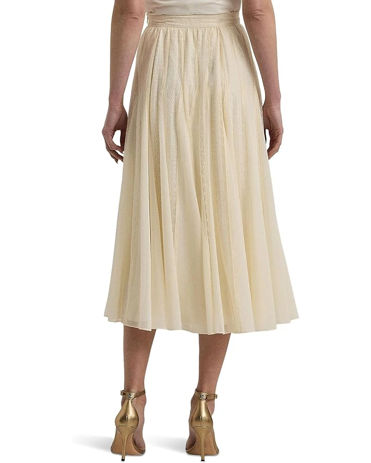 Lauren Ralph Lauren Lace & Chiffon Midi Skirt | Skirts 2 Lauren Ralph Lauren Lace & Chiffon Midi Skirt | Skirts - Image 2