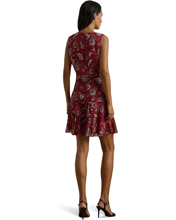 Lauren Ralph Lauren Floral Crinkle Georgette Shift Dress | Dresses 2 Lauren Ralph Lauren Floral Crinkle Georgette Shift Dress | Dresses - Image 2