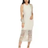 Lauren Ralph Lauren Fringe-Trim Sleeveless Cocktail Dress | Dresses
