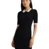 Lauren Ralph Lauren Two-Tone Rib-Knit Polo Sweater Dress | Dresses