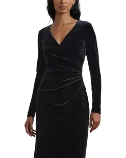 Lauren Ralph Lauren Stretch Velvet Surplice Dress | Dresses -Lauren Ralph Store 71UbVSD1WIL. AC SR736920