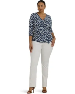 Lauren Ralph Lauren Plus-Size Floral Stretch Jersey Top | Shirts & Tops -Lauren Ralph Store 71W95PHA8jL. AC SR736920