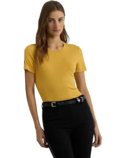 Lauren Ralph Lauren Stretch Cotton Tee | Shirts & Tops