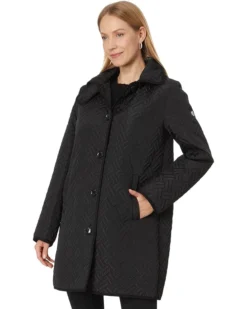 Lauren Ralph Lauren Hooded Blanket Quilt | Coats & Outerwear