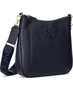 Lauren Ralph Lauren Pebbled Leather Large Cameryn Crossbody | Handbags