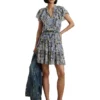 Lauren Ralph Lauren Floral Ruffle-Trim Georgette Dress | Dresses