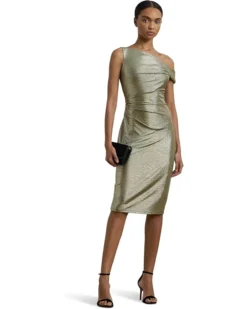 Lauren Ralph Lauren Nashea-Short Sleeve-Cocktail Dress | Dresses