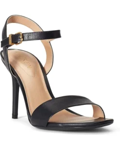 Lauren Ralph Lauren Gwen Burnished Leather Sandal | Heels