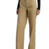 Lauren Ralph Lauren Cotton Twill High-Rise Pants