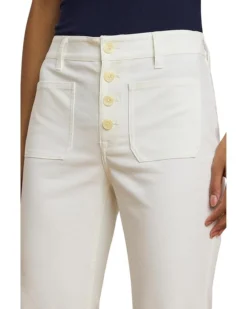 Lauren Ralph Lauren Stretch Cotton Canvas Wide-leg Pants -Lauren Ralph Store 71dS4nuVd7L. AC SR736920