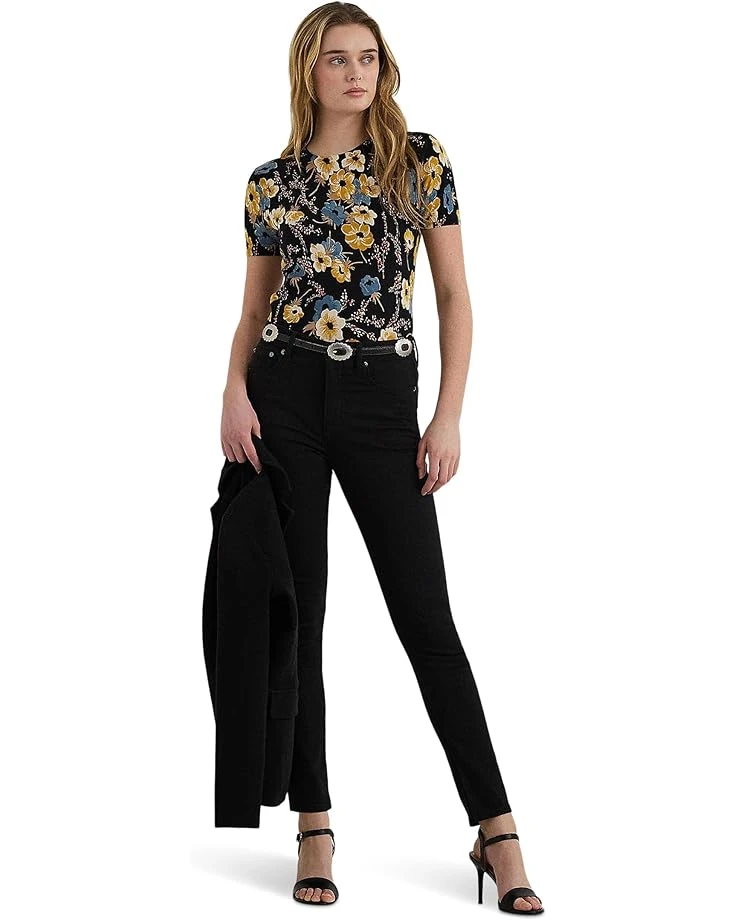 Lauren Ralph Lauren Floral Cotton-Blend Short-Sleeve Sweater | Sweaters 3 Lauren Ralph Lauren Floral Cotton-Blend Short-Sleeve Sweater | Sweaters - Image 3