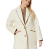 Lauren Ralph Lauren Sherpa W Trim 2 Bttn | Coats & Outerwear