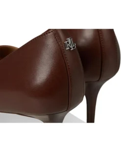 Lauren Ralph Lauren Lanette Burnished Leather Pumps | Heels -Lauren Ralph Store 71gJLW OnpL. AC SR736920