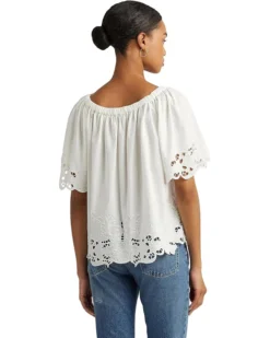 Lauren Ralph Lauren Eyelet Cotton Off-the-Shoulder Blouse | Shirts & Tops -Lauren Ralph Store 71hSlsIOqDL. AC SR736920