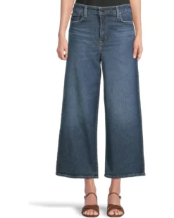 Lauren Ralph Lauren Petite High-Rise Wide-leg Cropped Jean | Jeans