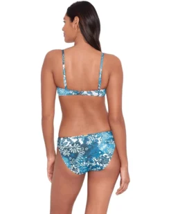 Lauren Ralph Lauren Indigo Patchwork Shirred Side Tab Hipster | Swimwear -Lauren Ralph Store 71iyg7io9vL. AC SR736920 1