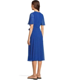 Lauren Ralph Lauren Polka-dot Belted Crinkle Georgette Dress | Dresses -Lauren Ralph Store 71j5NbSO85L. AC SR736920