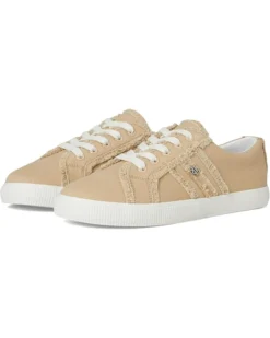 Lauren Ralph Lauren Janson Frayed Canvas Sneakers | Sneakers & Athletic Shoes