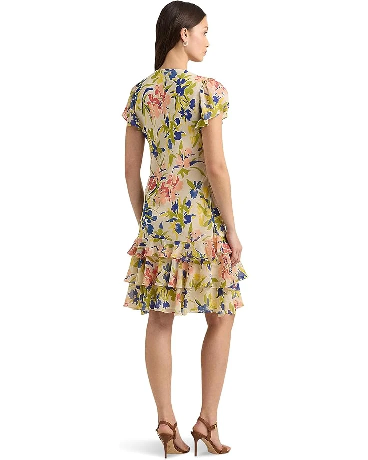 Lauren Ralph Lauren Floral Georgette Drop-Waist Dress | Dresses 2 Lauren Ralph Lauren Floral Georgette Drop-Waist Dress | Dresses - Image 2