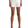 Lauren Ralph Lauren Pleated Double-Faced Cotton Shorts