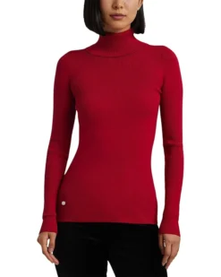 Lauren Ralph Lauren Petite Ribbed Turtleneck Sweater | Sweaters