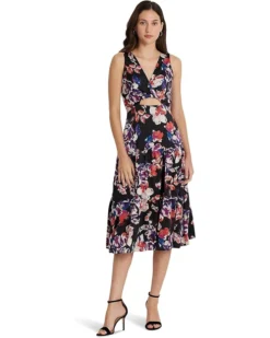Lauren Ralph Lauren Floral Twist-Front Mousseline Dress | Dresses