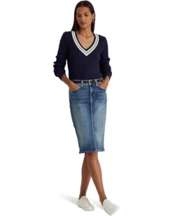 Lauren Ralph Lauren Denim Skirt | Skirts