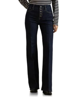 Lauren Ralph Lauren Petite Retro Flare Full Length Flare | Jeans
