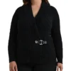 Lauren Ralph Lauren Plus Size Buckled Cotton Sweater | Sweaters