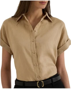 Lauren Ralph Lauren Linen Dolman-Sleeve Shirt | Shirts & Tops -Lauren Ralph Store 71qKwHEb58L. AC SR736920