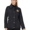 Lauren Ralph Lauren Quilt Sb Pu Side Tabs/Trim W Crest | Coats & Outerwear