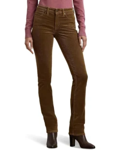 Lauren Ralph Lauren Stretch Corduroy Mid-Rise Straight Pant | Pants