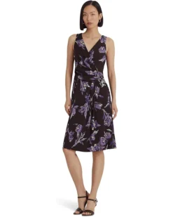 Lauren Ralph Lauren Floral Surplice Jersey Sleeveless Dress | Dresses -Lauren Ralph Store 71sePPH6FgL. AC SR736920