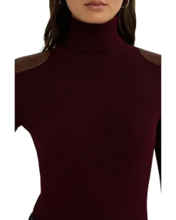 Lauren Ralph Lauren Faux Leather-Trim Ribbed Turtleneck | Sweaters 5 Lauren Ralph Lauren Faux Leather-Trim Ribbed Turtleneck | Sweaters -Lauren Ralph Store 71suuuDdlTL. AC SR736920