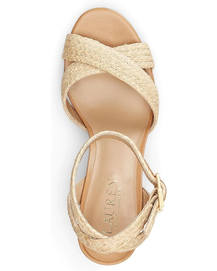 Lauren Ralph Lauren Sasha Raffia Platform Sandal | Heels 2 Lauren Ralph Lauren Sasha Raffia Platform Sandal | Heels - Image 2