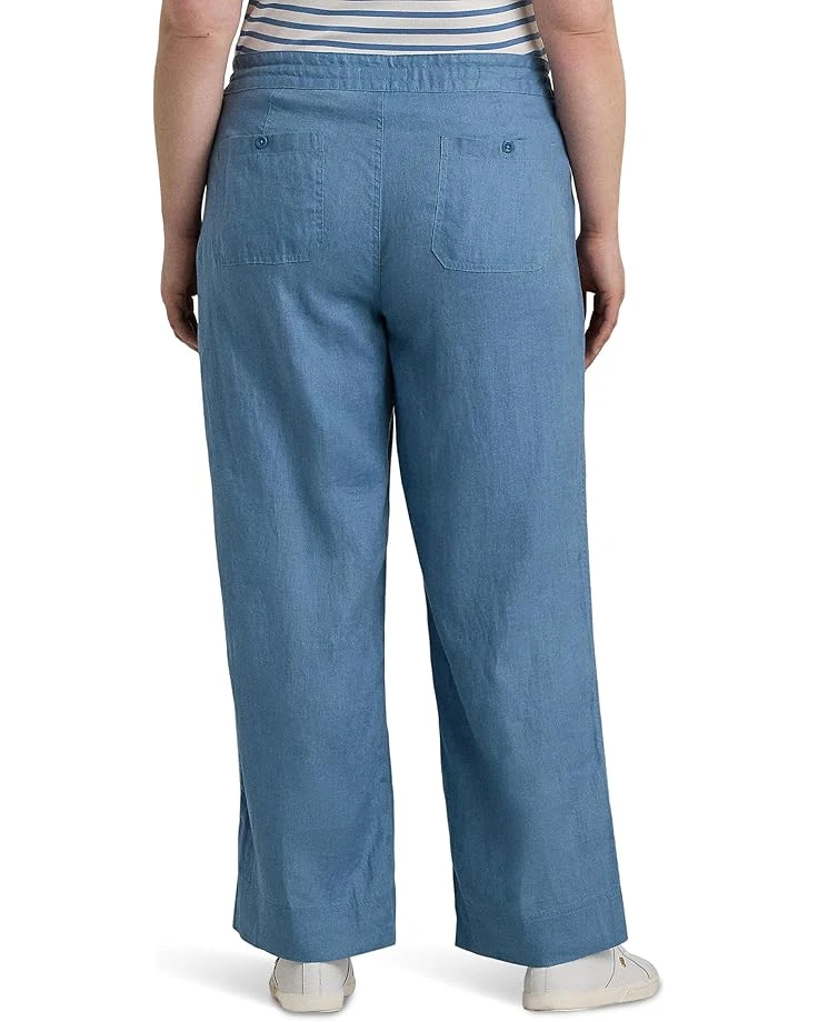 Lauren Ralph Lauren Plus-Size Linen Wide-Leg Pant | Pants 2 Lauren Ralph Lauren Plus-Size Linen Wide-Leg Pant | Pants - Image 2