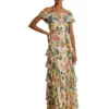 Lauren Ralph Lauren Floral Georgette Off-the-Shoulder Gown | Dresses