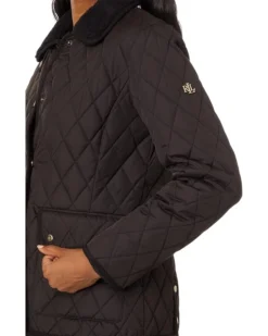 Lauren Ralph Lauren Quilt Berber Trim W Cord | Coats & Outerwear -Lauren Ralph Store 71vtH76nQJL. AC SR736920
