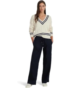 Lauren Ralph Lauren Petite Linen Wide-Leg Pant | Pants -Lauren Ralph Store 71wTitiqKfL. AC SR736920