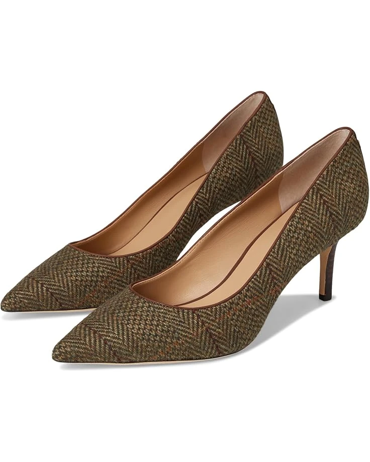 Lauren Ralph Lauren Lanette Herringbone Tweed Pumps | Heels 1 Lauren Ralph Lauren Lanette Herringbone Tweed Pumps | Heels