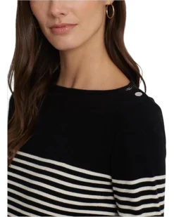 Lauren Ralph Lauren Striped Cotton Boatneck Dress | Dresses -Lauren Ralph Store 71wj81XF6BL. AC SR736920