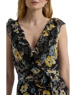 Lauren Ralph Lauren Floral Ruffle-Trim Georgette Gown | Dresses -Lauren Ralph Store 814vKHWTBiL. AC SR736920
