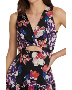 Lauren Ralph Lauren Floral Twist-Front Mousseline Dress | Dresses -Lauren Ralph Store 815AV2DML. AC SR736920