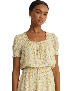 Lauren Ralph Lauren Floral Georgette Puff-Sleeve Dress | Dresses 5 Lauren Ralph Lauren Floral Georgette Puff-Sleeve Dress | Dresses -Lauren Ralph Store 81B5WAwbuuL. AC SR736920