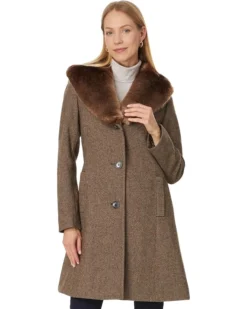 Lauren Ralph Lauren Sb Wool W Ff Clr | Coats & Outerwear