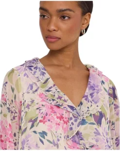 Lauren Ralph Lauren Floral Crinkle Georgette Surplice Dress | Dresses -Lauren Ralph Store 81LqrVo3wRL. AC SR736920