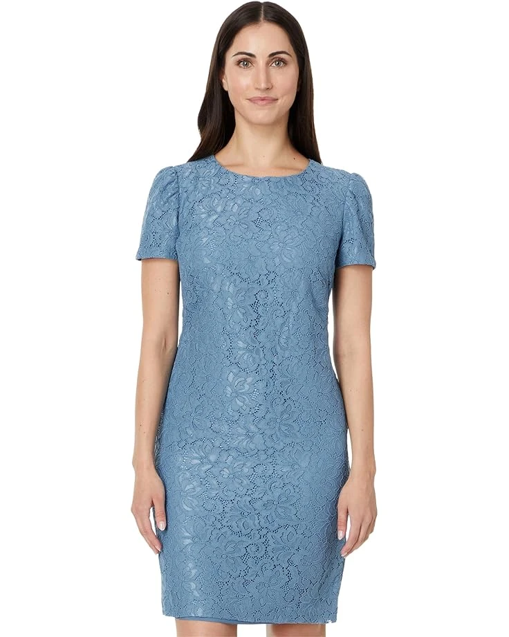 Lauren Ralph Lauren Lace Puff-Sleeve Cocktail Dress | Dresses 6 Lauren Ralph Lauren Lace Puff-Sleeve Cocktail Dress | Dresses - Image 6