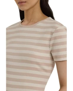 Lauren Ralph Lauren Striped Stretch Cotton Crewneck Tee | Shirts & Tops -Lauren Ralph Store 81TJ4t8EsbL. AC SR736920