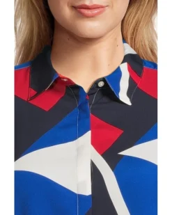 Lauren Ralph Lauren Plus Size Classic Fit Print Crepe Shirt | Shirts & Tops -Lauren Ralph Store 81VCYrXPIVL. AC SR736920