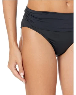 Lauren Ralph Lauren Beach Club Solids Wider Shirred Banded Hipster | Swimwear -Lauren Ralph Store 81WcmIdgdzL. AC SR736920